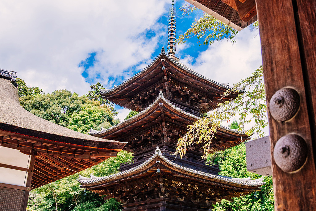 La pagode à trois niveaux